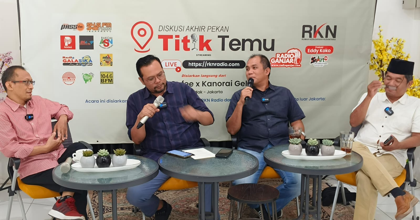 Diskusi Titik Temu : Di Pilpres 2024 Paling Susah Cari Cawapres
