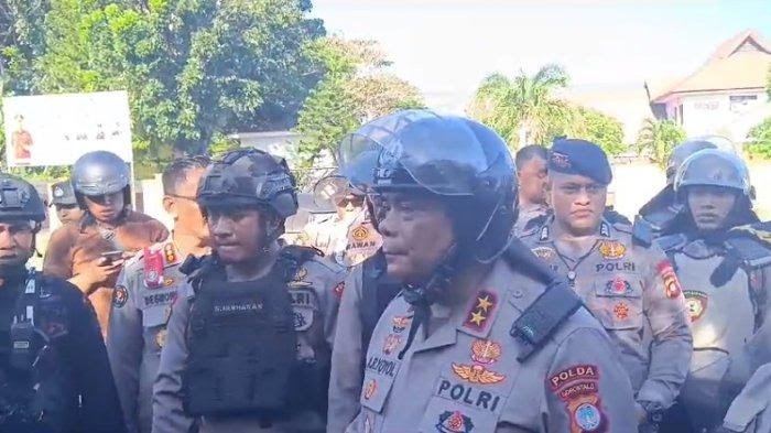 Polisi Amankan Puluhan Warga yang Diduga Provokator Usai Ricuh di Pohuwato