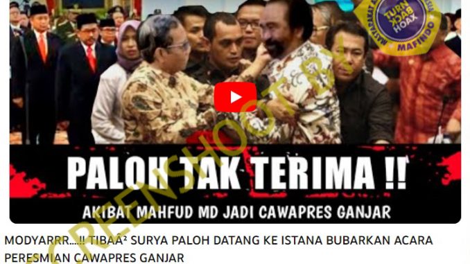 Surya Paloh Bubarkan Acara Peresmian Cawapres Ganjar??