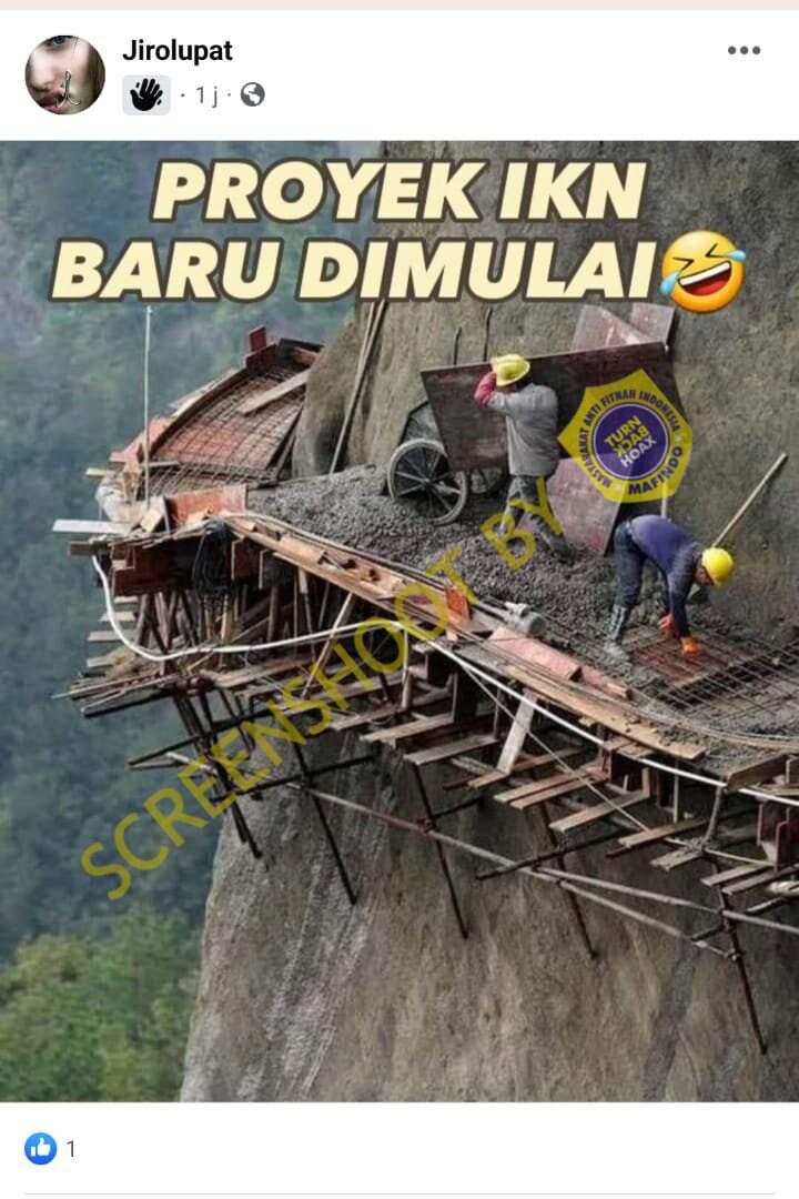 Hoaks IKN Baru Mulai Proses Pembangunan