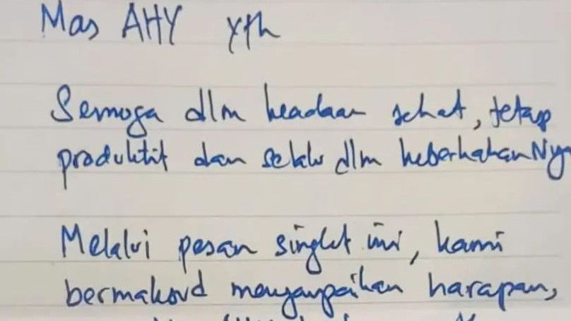 Beredar Surat Rahasia Anies kepada AHY