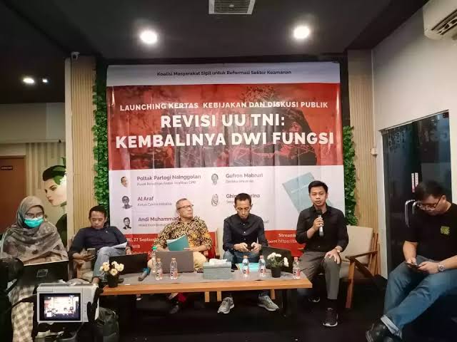 Dwifungsi Bisa Hidup Lagi, Imparsial Tolak Revisi UU TNI