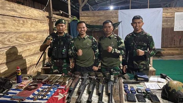 Markas KKB Pimpinan Egianus Kogoya Digrebek TNI, 3 Orang Tewas