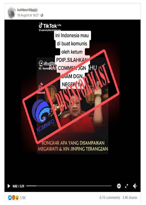 Heboh Indonesia Bakal Dibuat Megawati Jadi Negara Komunis, Ini Faktanya