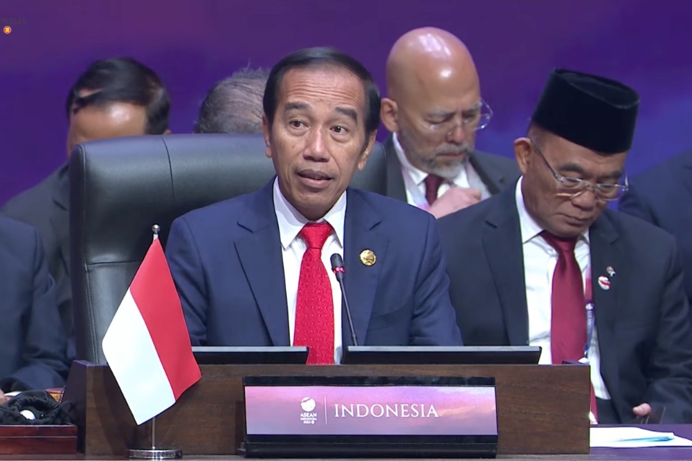 Resmi Buka KTT ASEAN ke-43 Jokowi Tekankan Persatuan Sebagai Kekuatan