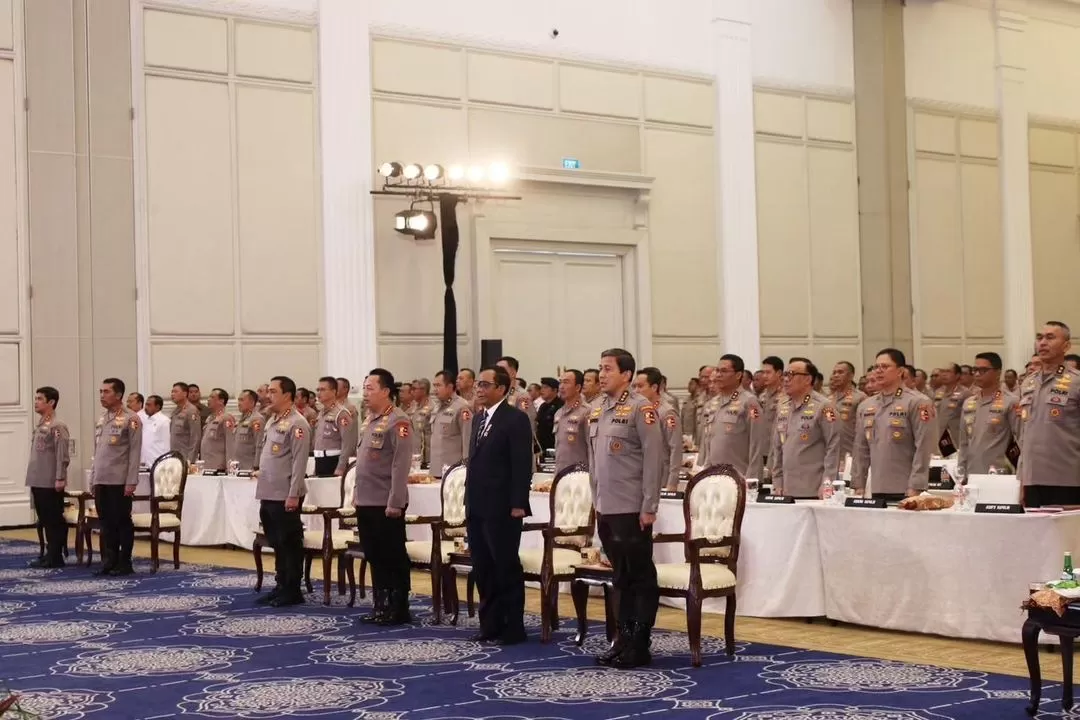Hadiri Rakor Operasi Mantap Brata 2023-2024, Mahfud MD Tekankan Netralitas Kunci Sukses Pemilu 2024