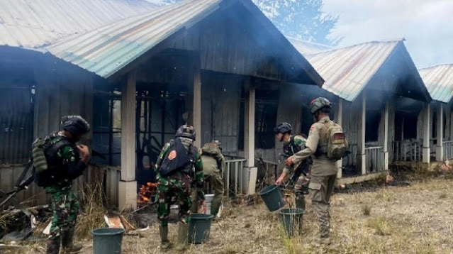 Usai Bakar Rumah, Anggota KKB Marko Murib Kocar-kacir Lawan Aparat ! Dilaporkan ada KKB Tewas Di-Dor