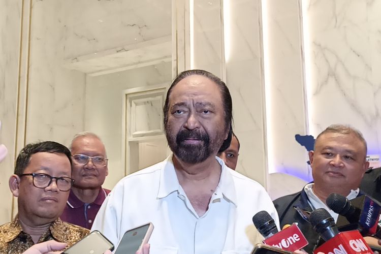 Ditagih Janjinya Bubarkan Nasdem Jika Kadernya Korupsi, Surya Paloh : Meaning-nya Nggak Gitu