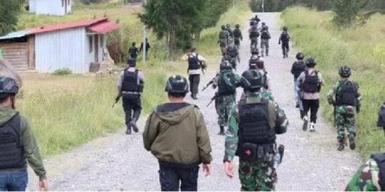 Tim Gabungan TNI-Polri Terus Berjibaku Pukul Mundur KKB Papua