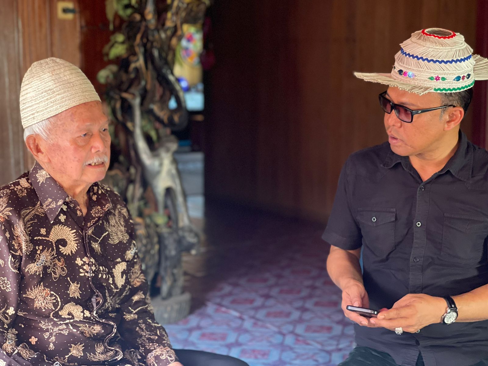 Ketua Lembaga Adat Dayak Bulungan Kaltara Dukung Polri Amankan Pemilu 2024 yang Aman & Kondusif