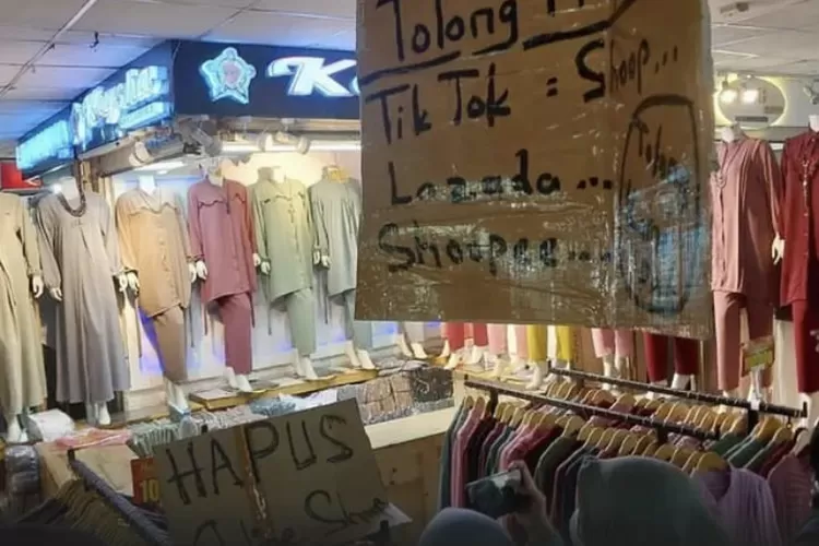 Pedagang Tanah Abang Minta Tutup E-Commerce, Mendag : Ya Menyesuaikan lah !