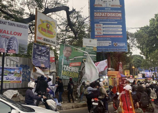 GP Ansor Kota Bogor Minta Polisi dan Bawaslu Tindak Tegas Oknum Mahasiswa Rusak APK Parpol