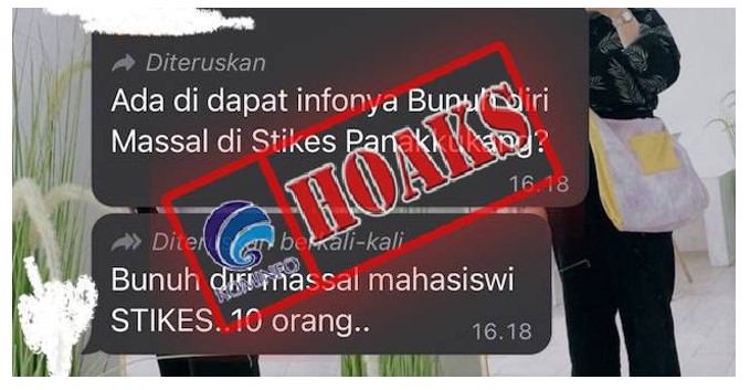 Hoaks Aksi Bunuh Diri Massal 10 Mahasiswa STIKES di Panakkukang