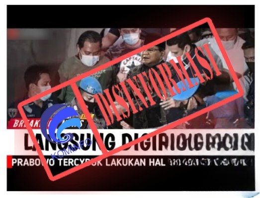 Hoaks Prabowo Subianto Ditangkap KPK