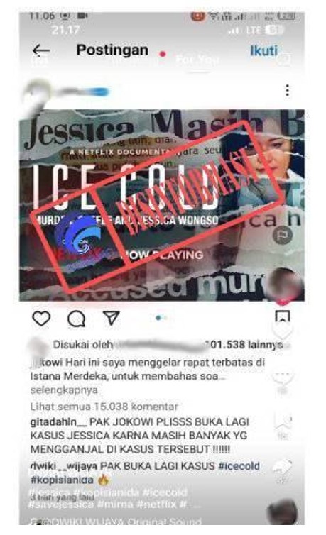 Cuma Editan, Presiden Jokowi Tak Pernah Komentari Film Dokumenter “Ice Cold”
