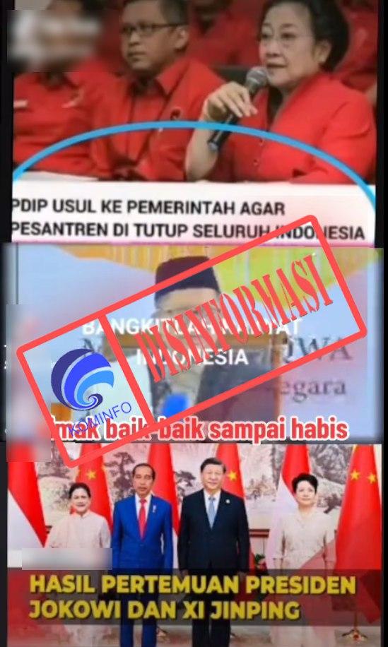 Jokowi Bertemu Xi Jinping untuk Bicara Rencana Tutup Pesantren? Cek Faktanya