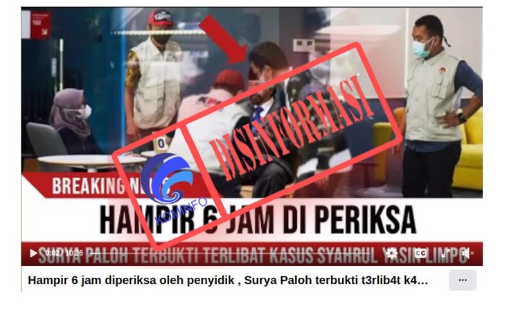 Surya Paloh Terlibat Korupsi Kementan? Cek Faktanya