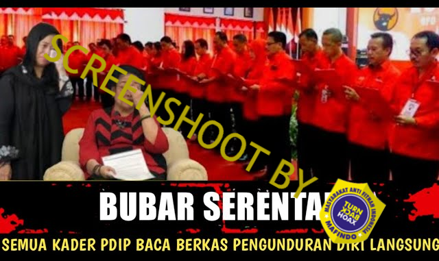 Heboh Kader PDIP Berbondong-bondong Mengundurkan Diri, Ini Faktanya