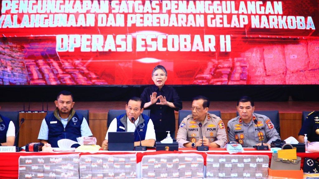 Operasi Escobar II, Dalam 10 Hari Polri Tangkap 1532 Tersangka Kasus Narkoba