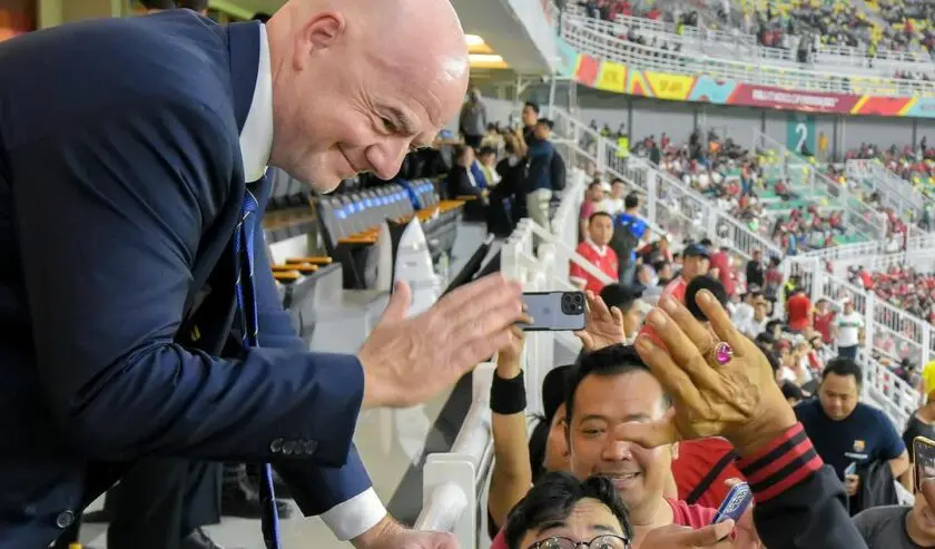 Apresiasi Pelaksanaan Piala Dunia U-17, Presiden FIFA : Terima Kasih Indonesia