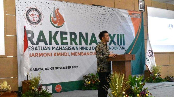 Rakernas XIII KMHDI, I Wayan Darmawan Dikukuhkan Jadi Ketua Umum