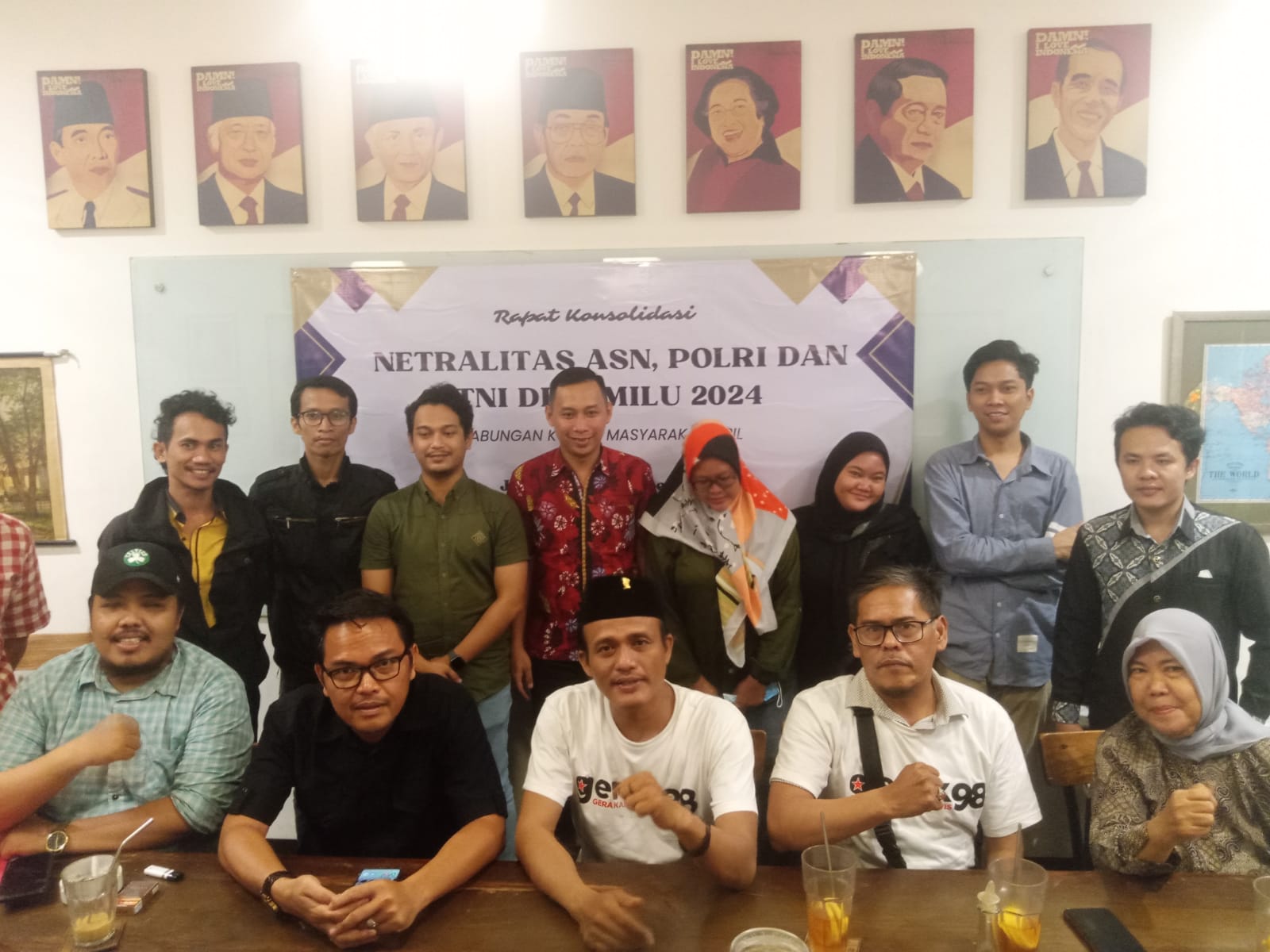 Ciptakan Pemilu Demokratis, GKMS Akan Deklarasi Netralitas ASN & TNI-Polri serta Buka Posko Pengaduan