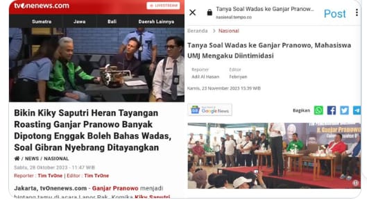 Undang Ganjar Nggak Boleh Bahas Wadas, Netizen : Belum Jadi Kok Udah Otoriter