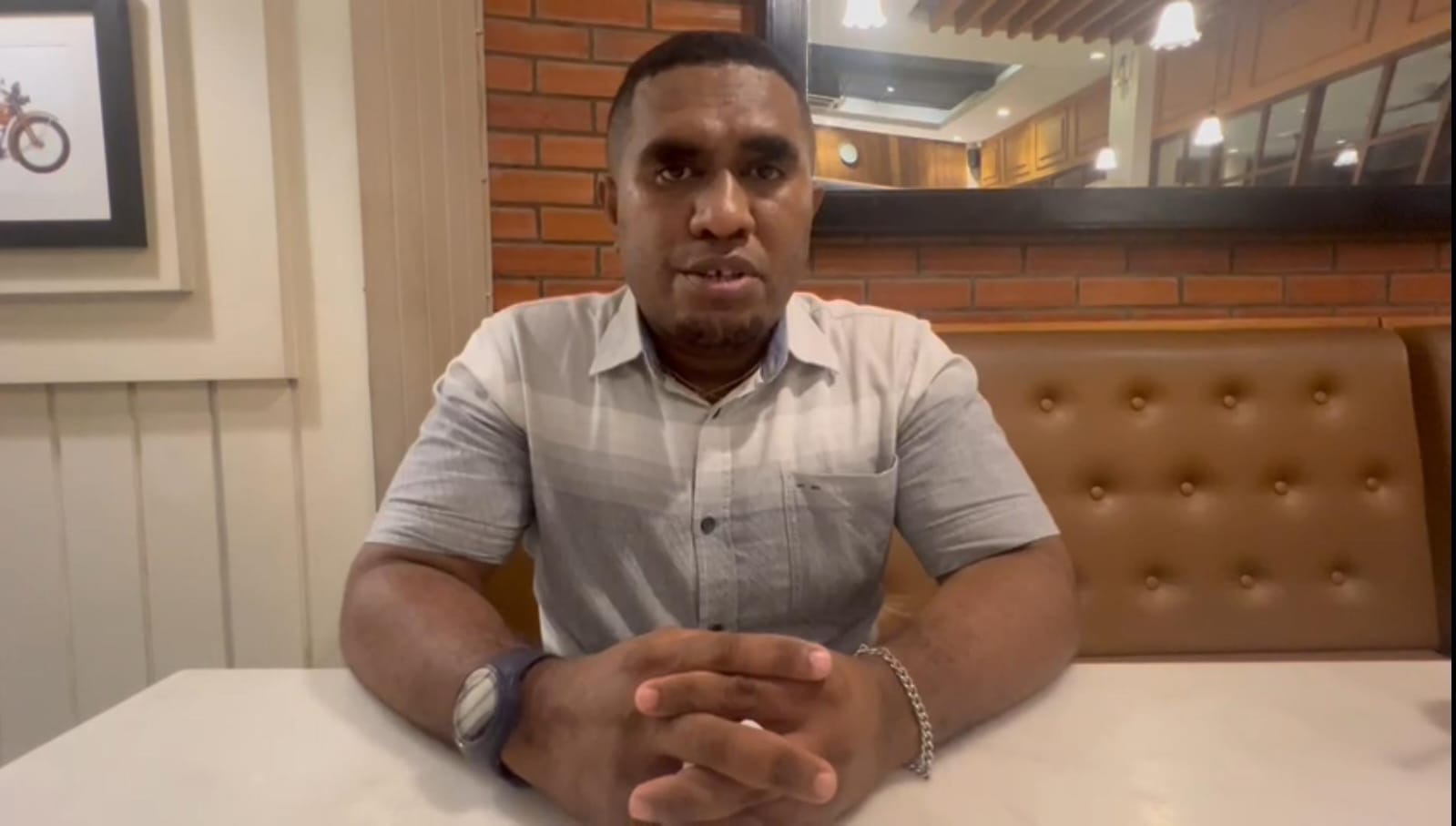 Ketua Pemuda Adat Saireri II Rangkul Anak Muda Indonesia Khususnya Papua Aktif Jaga Pemilu 2024 Damai & Netral