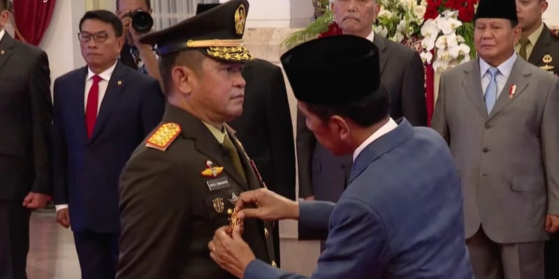 Dilantik Jokowi Hari Ini, Maruli Simanjuntak Resmi Jadi KSAD