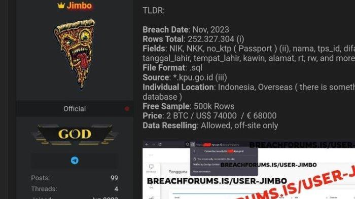 Kominfo Beberkan Hasil Penelusuran Awal Dugaan Kebocoran Data KPU
