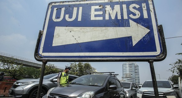 Tilang Kendaraan Tak Lolos Uji Emisi Kembali Diberlakukan di Jakarta