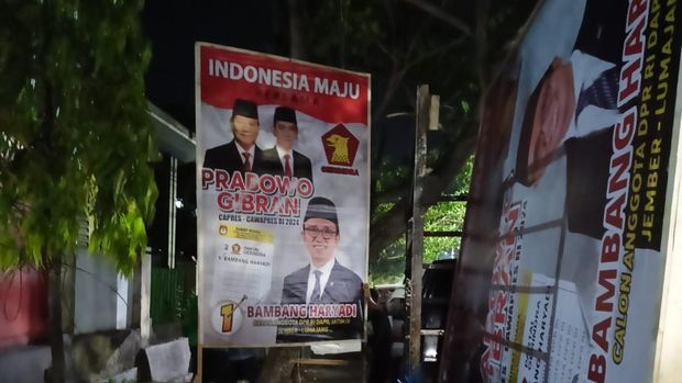 Soal Baliho Prabowo-Gibran, Legislator Bambang Haryadi : Saya yang Pasang, Bukan Polisi