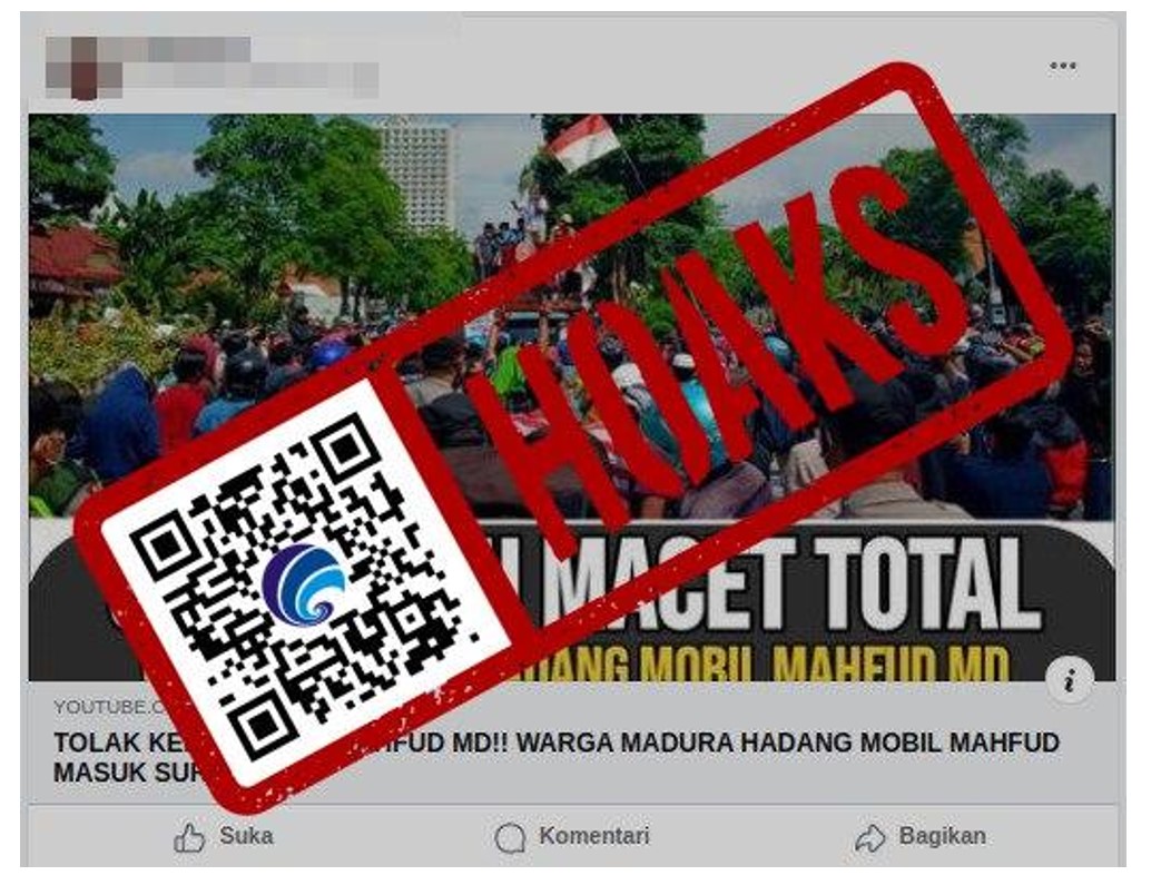 Kedatangan Mahfud MD ke Madura Dihadang Warga? Ini Faktanya