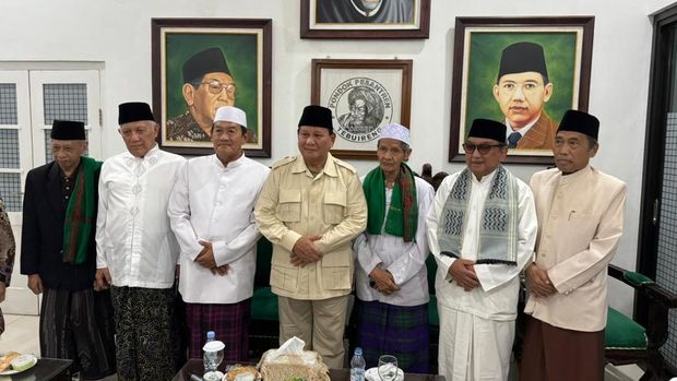 Gelar Pertemuan di Tebuireng, 60 Kiai Mataraman Sepakat Dukung Prabowo