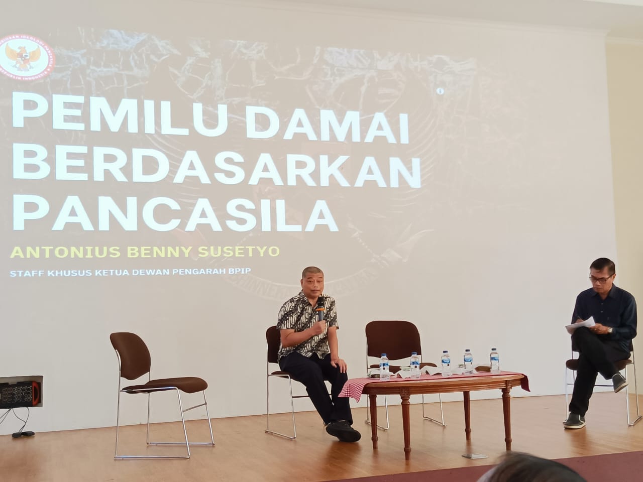 Memilih dengan Cerdas dan Efektif, Benny Susetyo : Upaya Bersama Menuju Indonesia Emas 2045