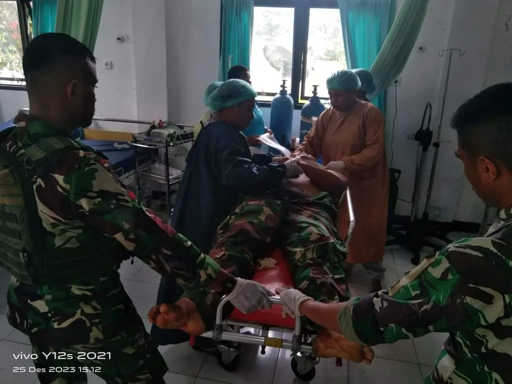 1 Prajurit Gugur dan 1 Terluka Ditembak OPM Saat Natal, Jubir OPM : Tidak Ada Damai Natal di Papua