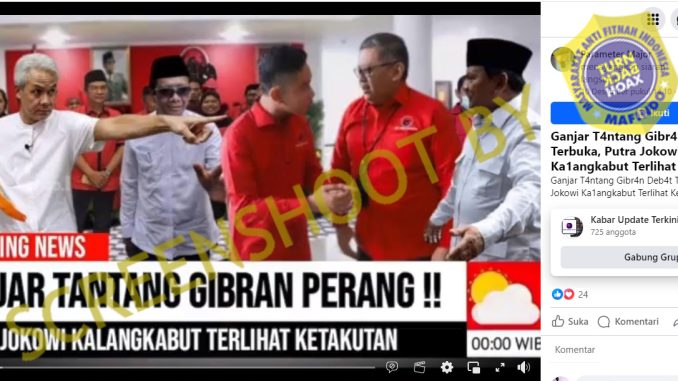 Hoaks HRS Minta Zulhas Mundur