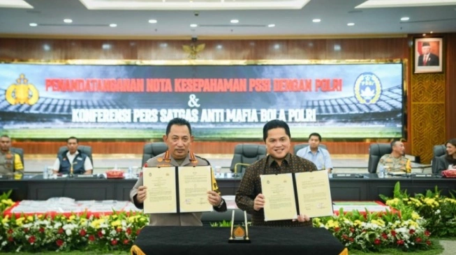 PSSI dan Polri Bersatu Lawan Mafia Sepakbola