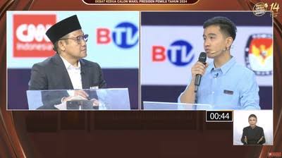 Cak Imin Jujur Tak Paham SGIE, Gibran : Mohon Maaf Pertanyaannya Sulit Ya, Gus