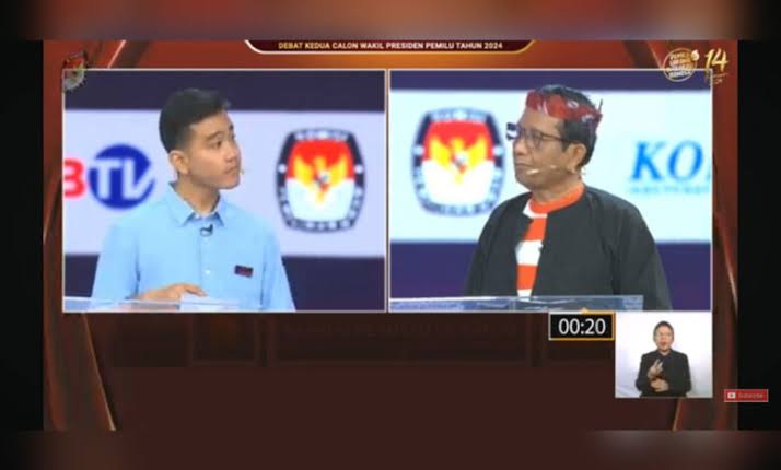 Mahfud MD Kena Ulti Soal Carbon Capture and Storage, Gibran : Tolong Dijawab Pak