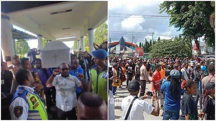 Pemprov Papua Sesalkan Kericuhan yang Terjadi Saat Pemakaman Lukas Enembe