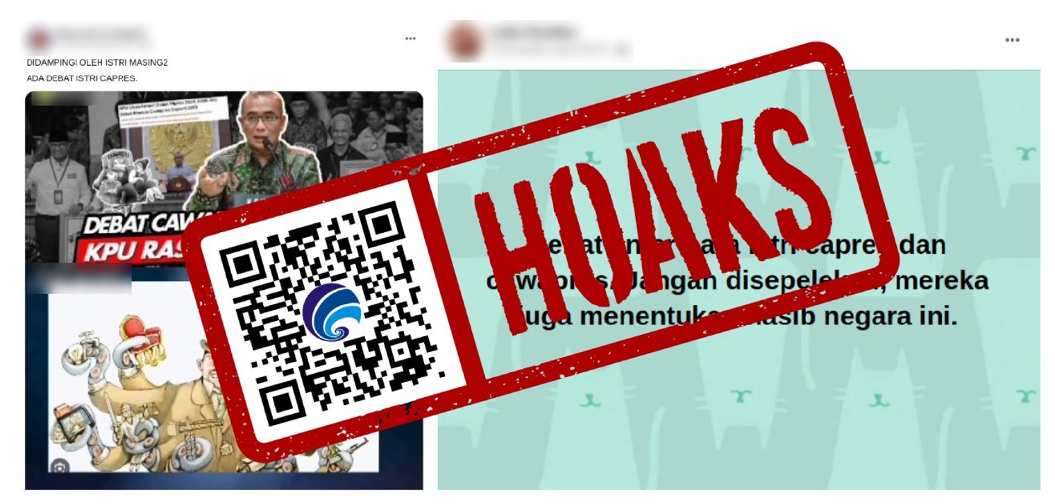 Debat Istri Capres-Cawapres Dipastikan Hoaks!