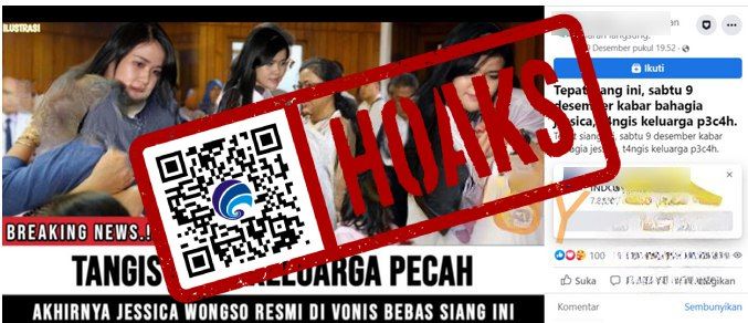 Hoax Jessica Wongso Bebas 9 Desember 2023