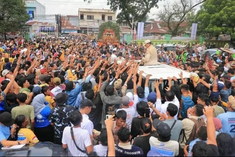 Banjir Pendukung Prabowo-Gibran di Sumut, Politisi Demokrat Sesumbar Tak Terkalahkan