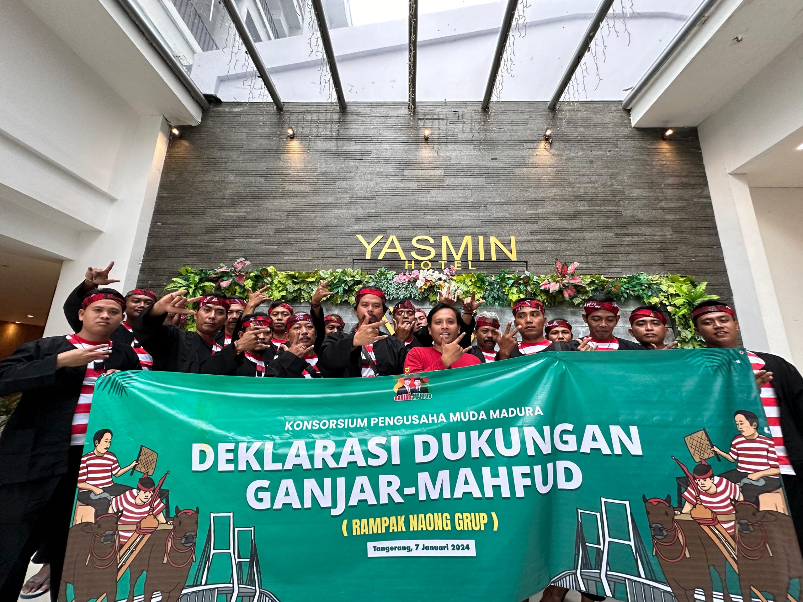 Ada Tiga Alasan Pengusaha Muda Madura Deklarasi Dukung Ganjar-Mahfud