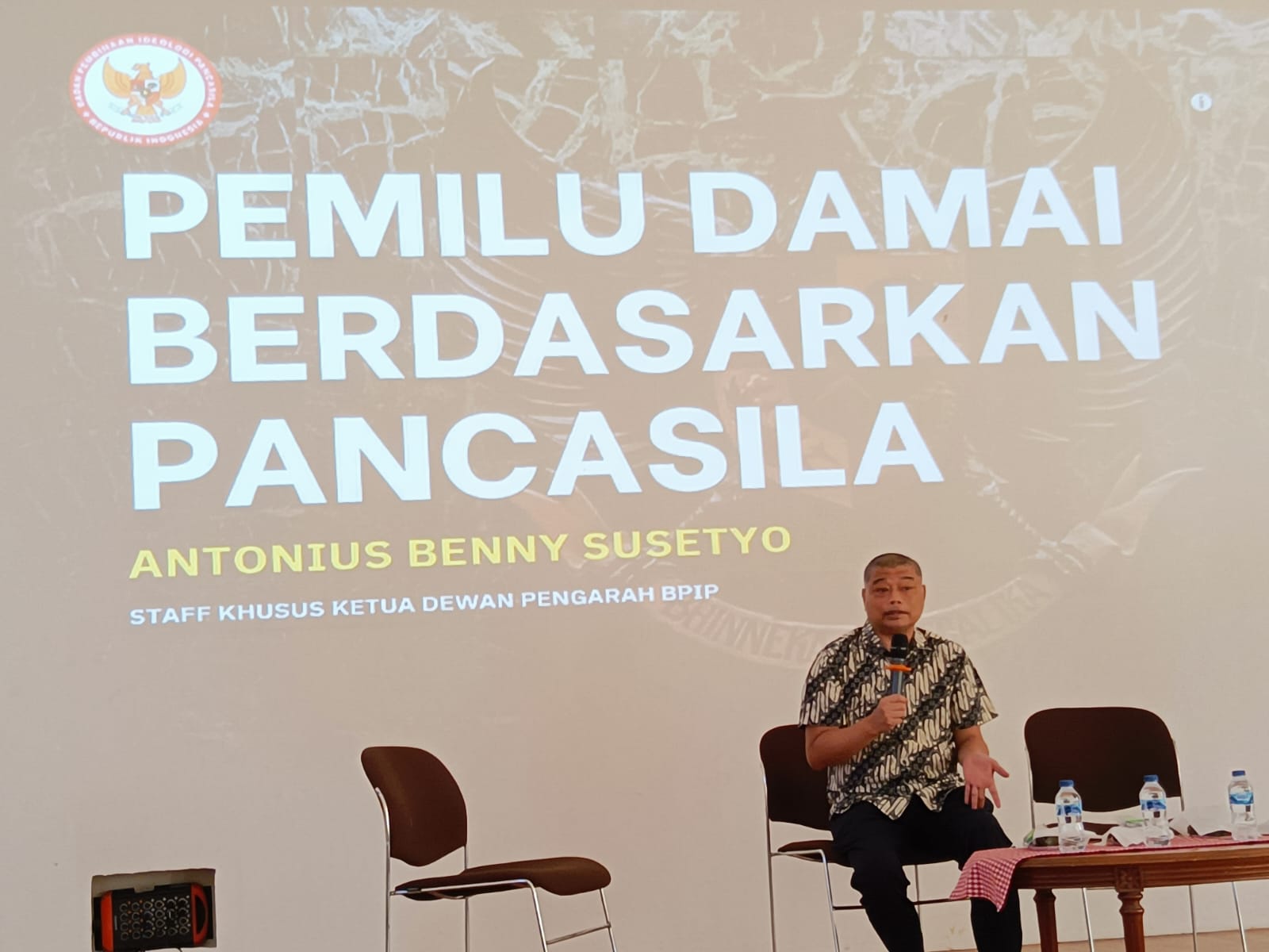 Stafsus BPIP : Pemilu yang Ber-Pancasila, Penghormatan Keberagaman dalam Berbangsa & Bernegara