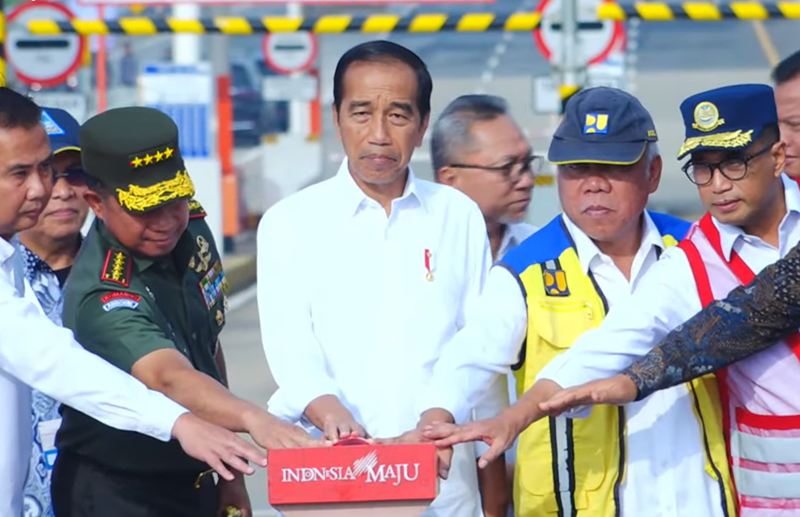 Jokowi Resmikan Tol Pamulang - Cinere - Raya Bogor