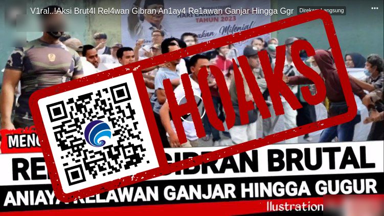 Relawan Gibran Aniaya Relawan Ganjar? Ini Faktanya