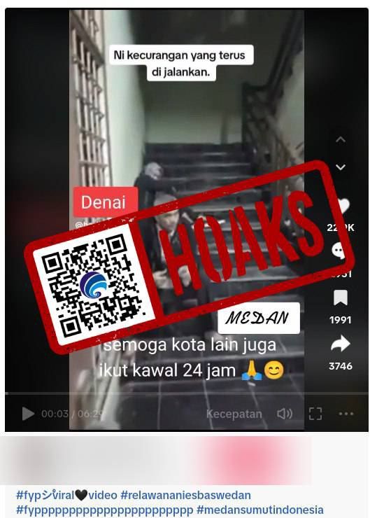 Hoaks Video Pemalsuan Formulir C1 Pilpres 2019 di Medan