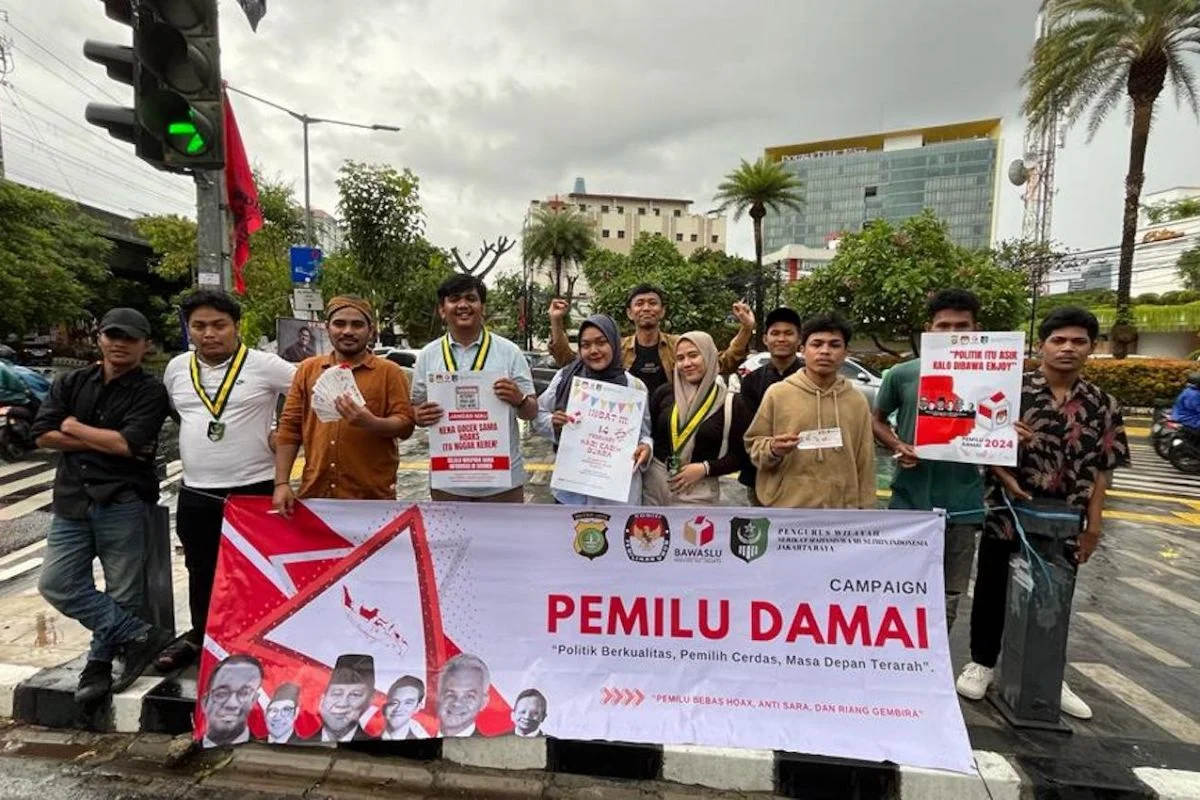 SEMMI Jakarta Raya Kampanyekan Pemilu Damai, Dukung ‘Hari Kasih Suara’ Sukses & Riang Gembira